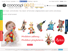 Tablet Screenshot of coocoo.pl